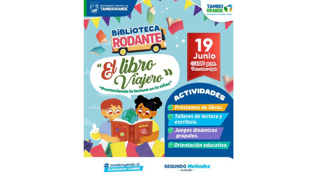 BIBLIOTECA RODANTE "EL LIBRO VIAJERO"
