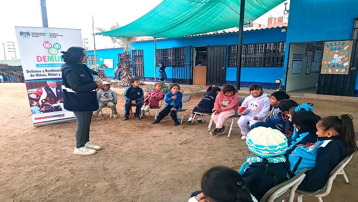 Municipalidad de Huaral fomenta aprendizaje a travรฉs de espacios lรบdicos