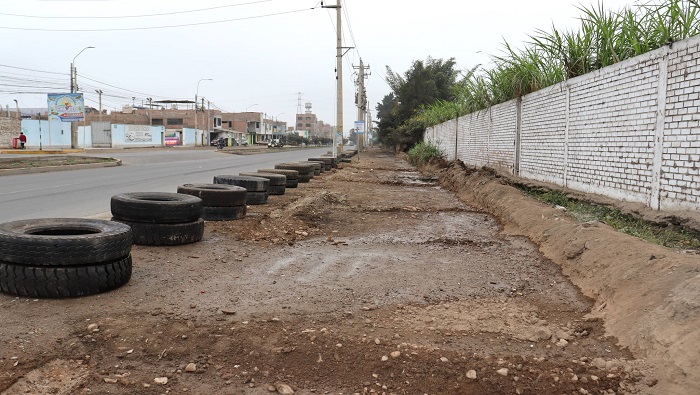 recupera ornato de la Avenida Chancay