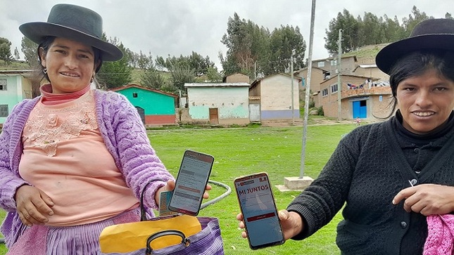 usuarias con aplicativo