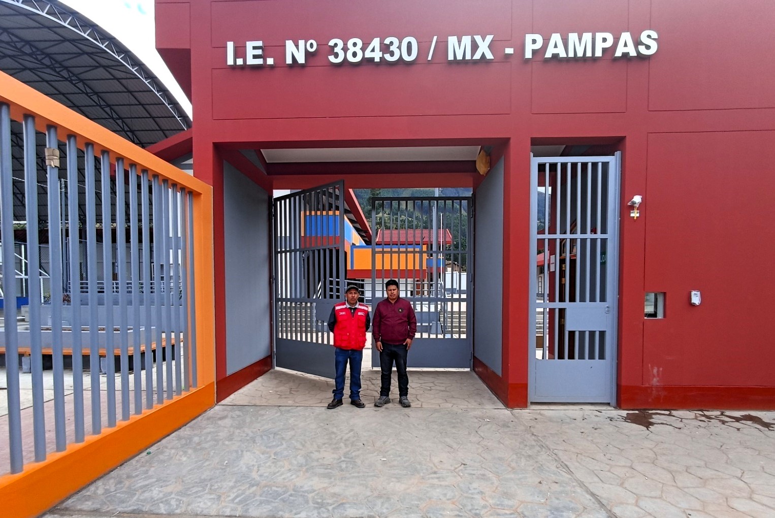 Inspeccionamos culminación de obra de las nuevas instalaciones de la IE N.° 38430/MX de La Mar, en Ayacucho