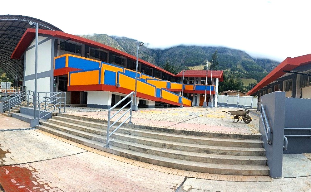 Inspeccionamos culminación de obra de las nuevas instalaciones de la IE N.° 38430/MX de La Mar, en Ayacucho