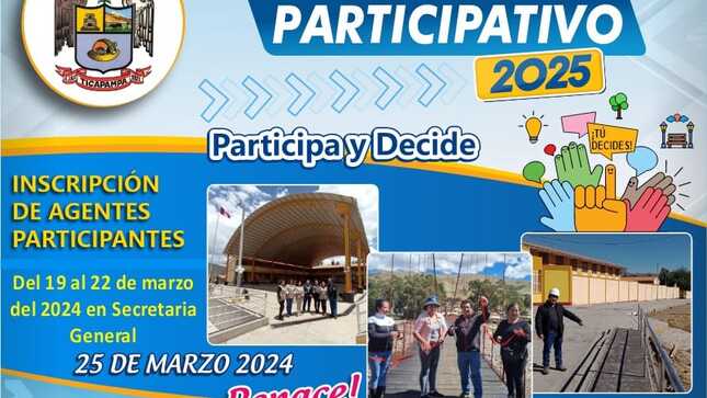 Presupuesto Participativo 2025