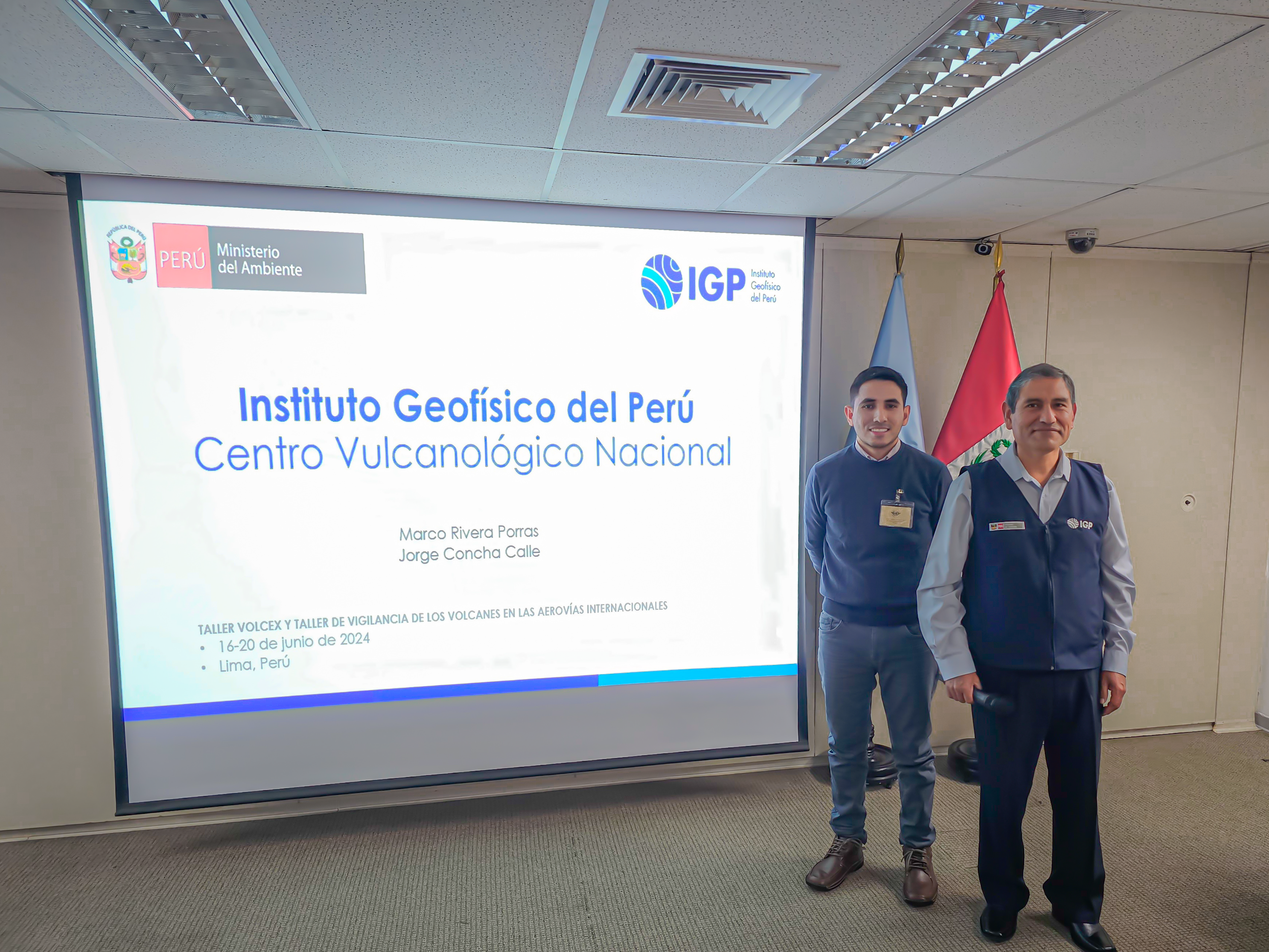 IGP participa en talleres VOLCEX y de Vigilancia de los Volcanes en las Aerovías Internacionales