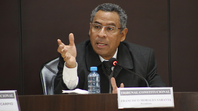 Estudiantes de derecho de la Universidad Nacional de Barranca recibieron una charla sobre funciones y competencias del Tribunal Constitucional