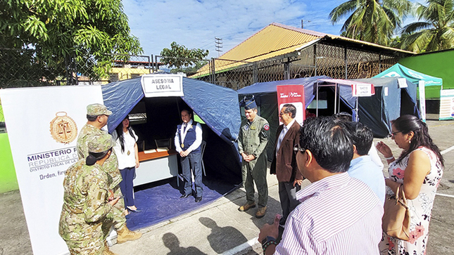 Chanchamayo: Distrito fiscal de Selva Central participó de la campaña "Puertas abiertas y Salud Gratuita"