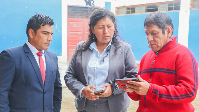 Estudiantes de la Pre San Marcos de Huarmey participan del 1er simulacro examen de admisión 2024.