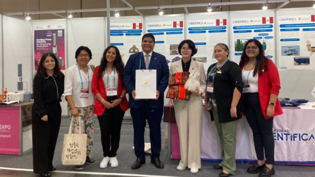 Peruanas destacan en Exposición Internacional de Inventos de Corea