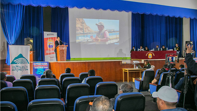 Lanzamiento oficial de la campaña contra la pesca ilegal en Huarmey