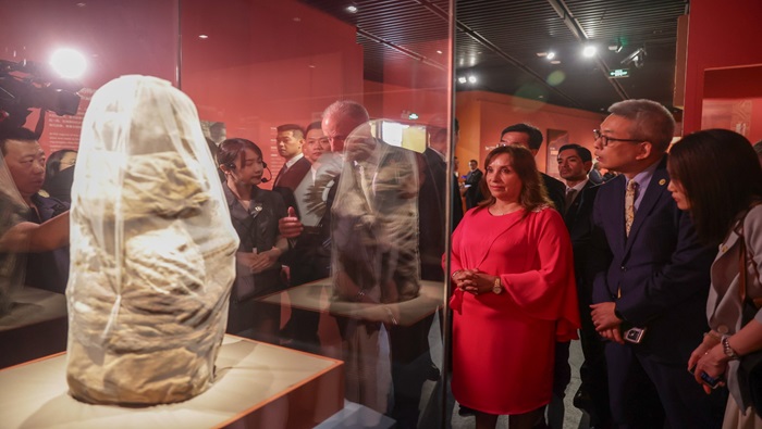 Presidenta Dina Boluarte inauguró exposición "Los Incas y su Tawantinsuyu: El Imperio de Cuatro Regiones" en el Museo Nanshan de Shenzhen