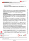 Vista preliminar de documento Resolución de Oficina de Administración N° 000142-2024-OA