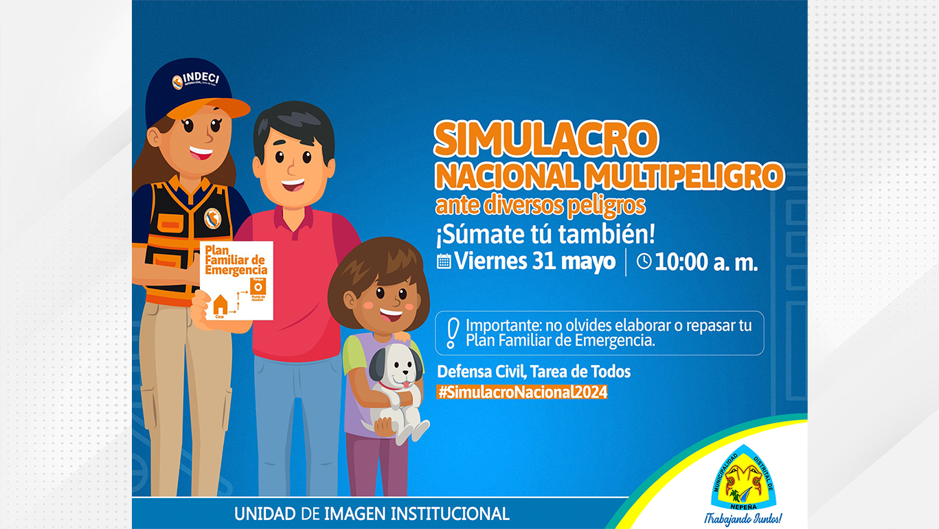 Simulacro Nacional Multipeligro 2024