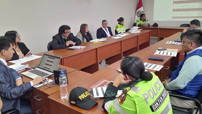 Independencia: Fiscalía participa en reunión de trabajo para elaborar temática de capacitaciones a miembros de la Policía y Serenazgo