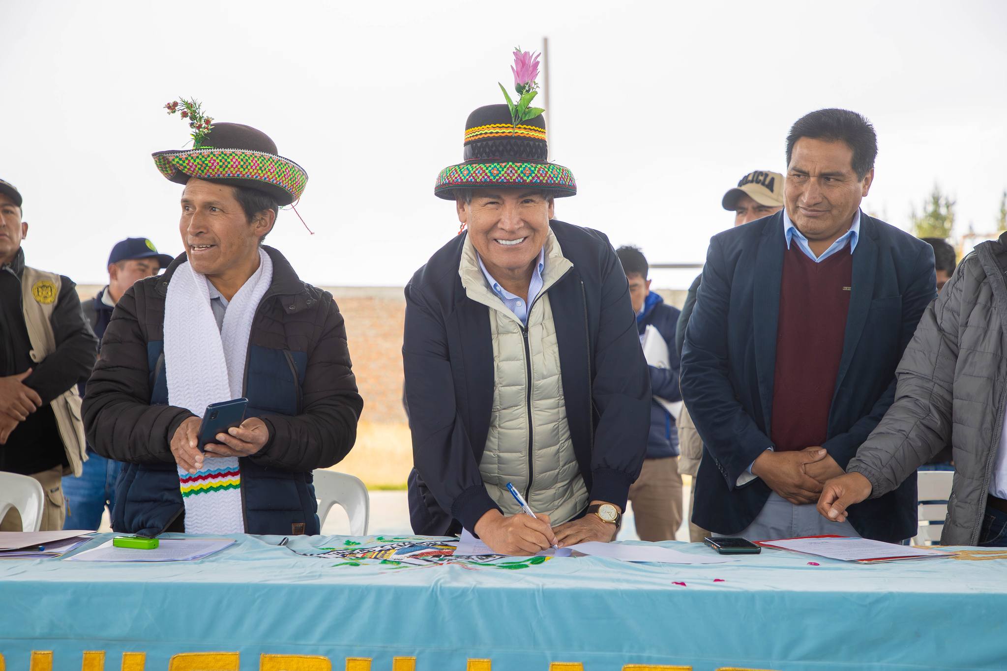 Gobernador Regional y comunidad campesina de Quispillaccta arriban a importantes acuerdos