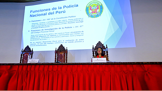 Ministerio Público capacita en redacción de actas al personal de diferentes divisiones policiales de Lima