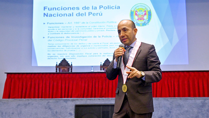 Ministerio Público capacita en redacción de actas al personal de diferentes divisiones policiales de Lima