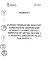 Vista preliminar de documento Plan de Trabajo del Convenio Específico de Cooperación con el ICL y la MDSB