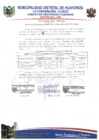 Vista preliminar de documento Acta que declara desierto el Concurso CAS Nº 002-2024-MDH/LC