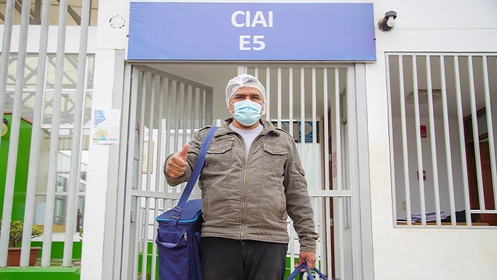 repartidor Percy Sánchez