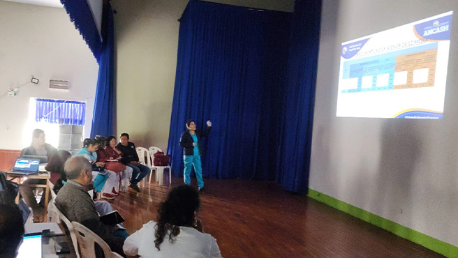 Se celebró con éxito la sexta sesión del Consejo Provincial de Salud de Huarmey.