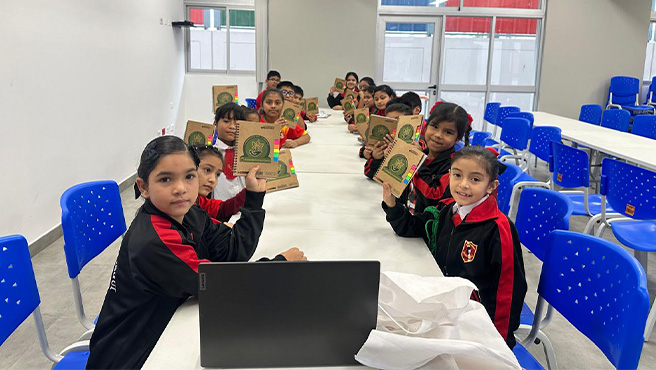 Se realizo la primera capacitación de "Yo Promotor Ambiental Escolar" en la Institución educativa "José Carlos Mariátegui".