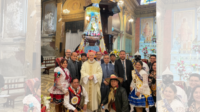 Consulado General del Perú en Sao Paulo conmemora el aniversario de la Virgen del Carmen de Pisac 