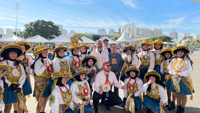 Consulado General del Perú en Sao Paulo conmemora el aniversario de la Virgen del Carmen de Pisac 