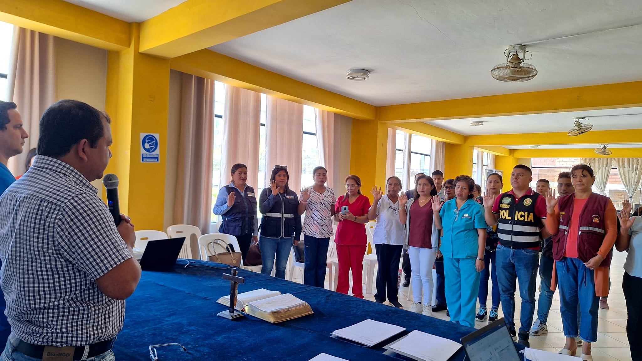 JURAMENTAN COMITÉ MULTISECTORIAL