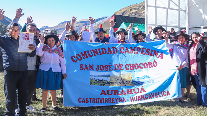 Nota de Prensa del Gobierno Regional de Huancavelica