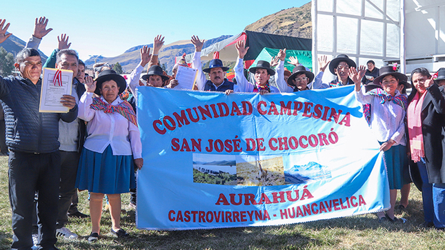 Nota de Prensa del Gobierno Regional de Huancavelica 