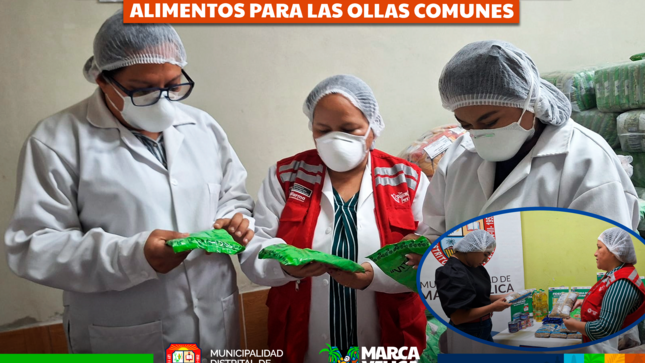 MARCAVELICA RECIBIÓ MÁS DE 11 TONELADAS DE ALIMENTOS PARA LAS OLLAS COMUNES