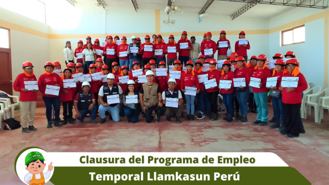 Clausura Llamkasun Perú
