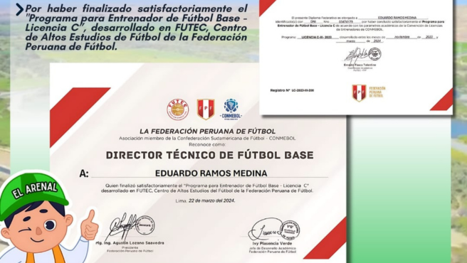 Director Técnico Academia Deportiva Municipal