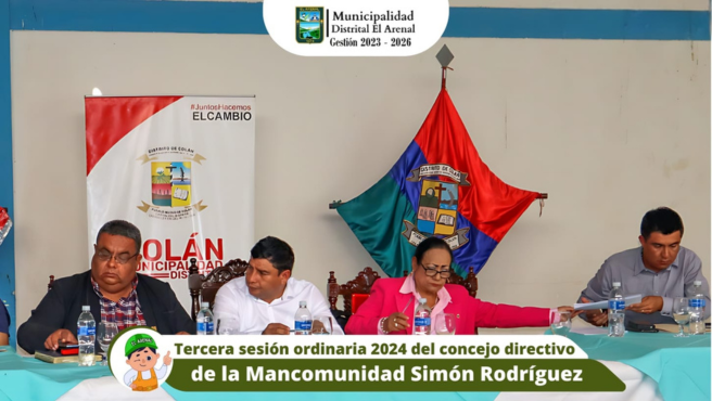 Tercera sesión ordinaria Mancomunidad Simón Rodríguez