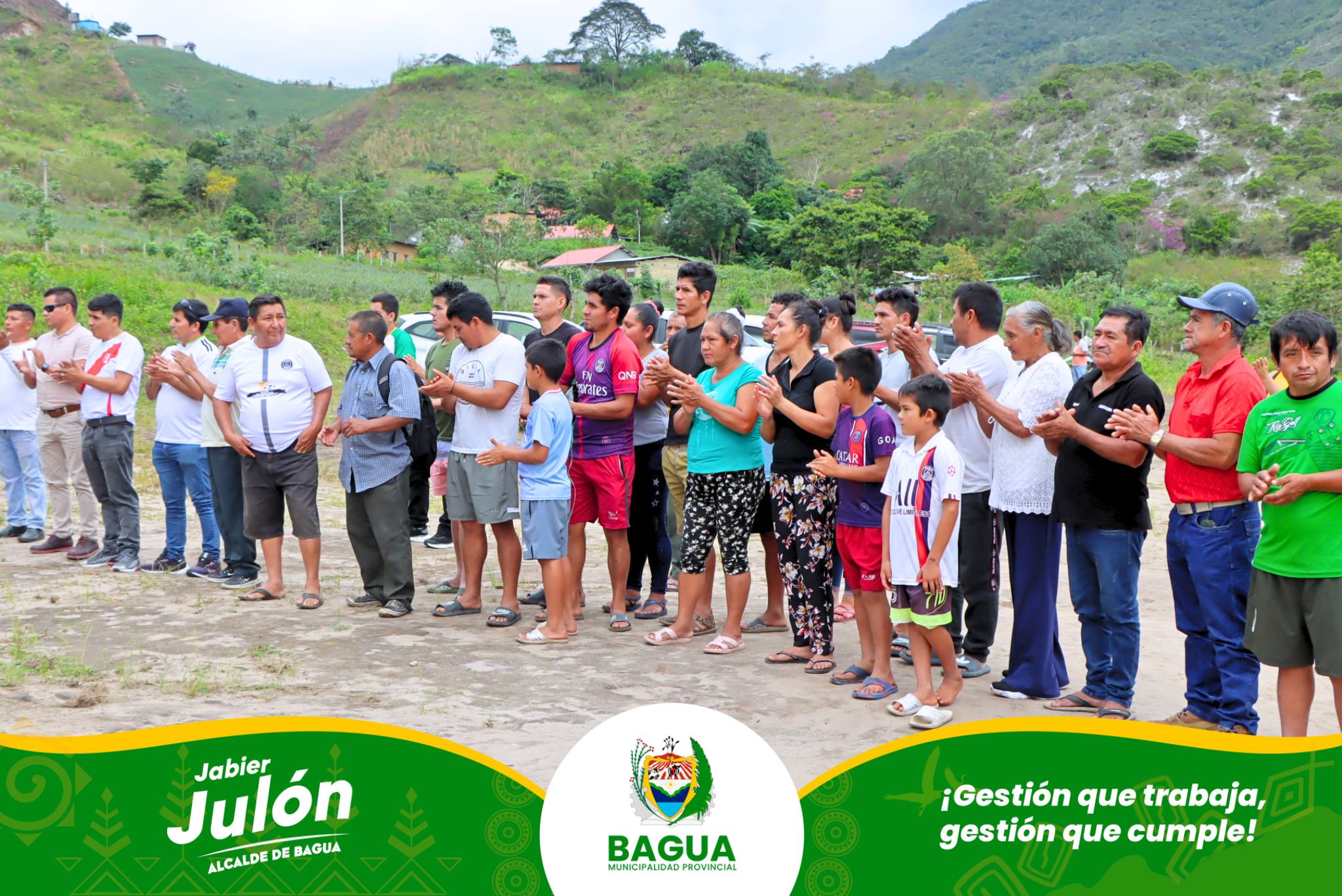 Imagen Colocación de la 1era. Piedra de Práctica deportiva en el Arenal
