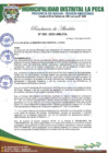 Vista preliminar de documento Resolución de Alcaldía N° 083-2023-MDLP-A