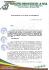 Vista preliminar de documento Resolución de Alcaldía N° 134-2023-MDLP-A