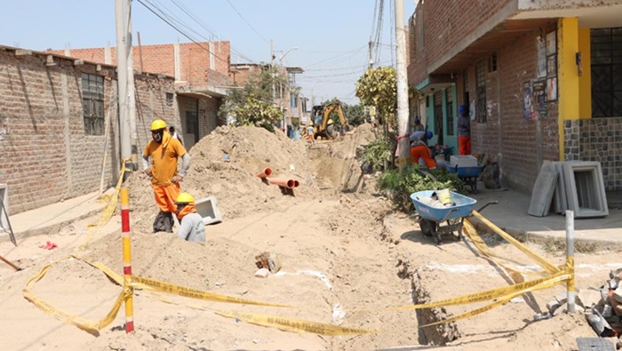 Avance de trabajos
