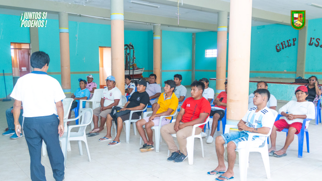 Foto Se inicia curso MAM para formalizar a pescadores 
