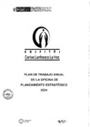 Vista preliminar de documento Plan de Trabajo Anual de la Oficina de Planeamiento Estratégico - 2024