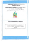 Vista preliminar de documento Directiva NRO 025-2018-MDCGAL