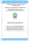 Vista preliminar de documento Directiva NRO 031-2018-MDCGAL