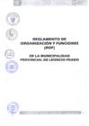 Vista preliminar de documento REGLAMENTO-ORDENANZA MUNICIPAL Nº 017-2016-MPLP-ROF 2017