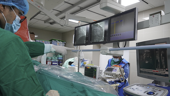 Minsa: hospital Hipólito Unanue implementa tecnología cardíaca con la nueva ecografía intracoronaria