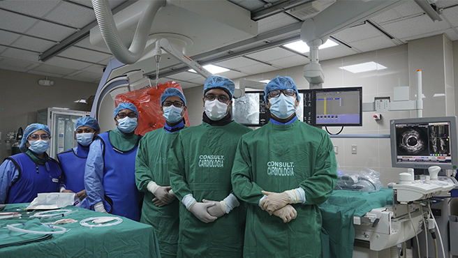 Minsa: hospital Hipólito Unanue implementa tecnología cardíaca con la nueva ecografía intracoronaria