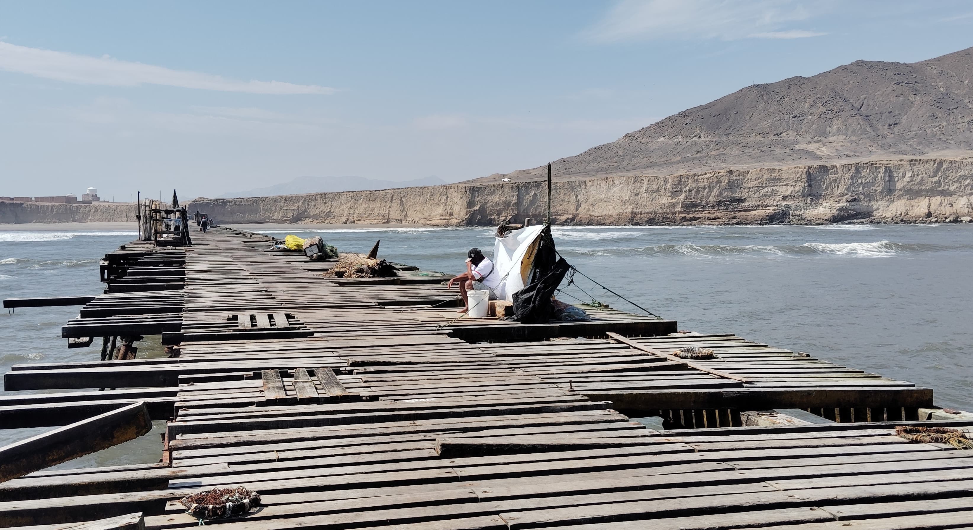 Trabajo de campo para las muestras de agua de mar y su análisis de Salinidad y PH