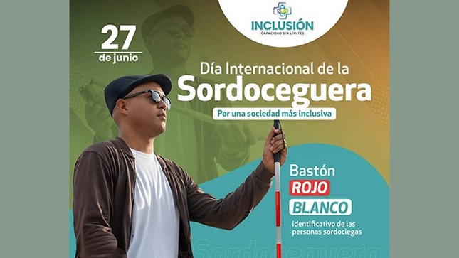 Minsa conmemora el Día Internacional de la Sordoceguera: un llamado a la inclusión y el respeto de derechos