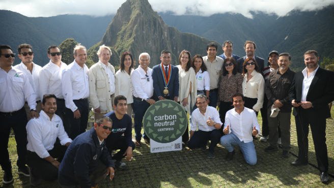 Machupicchu es la única maravilla del mundo que tiene la certificación Carbono Neutral