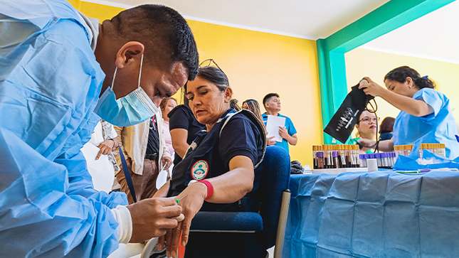 Campaña de salud ocupacional
