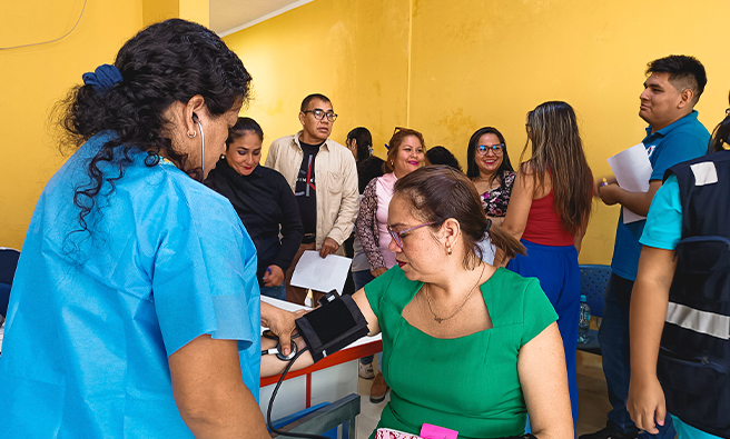 Campaña de salud ocupacional